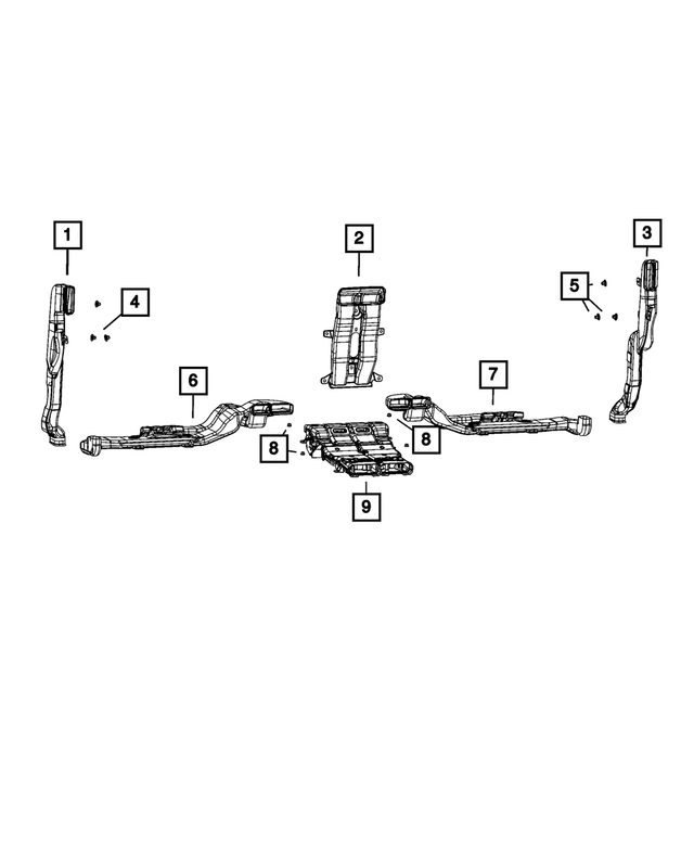 « 6512208AA – Air Conditioners and Heaters : Hexagonal Ecrou pour Mopar Image »