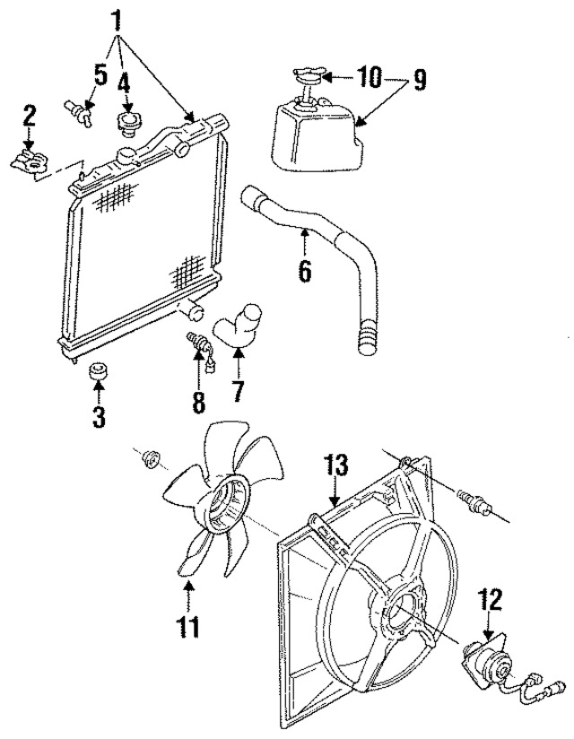 MR481217 - : Radiator Cap for Mopar Image