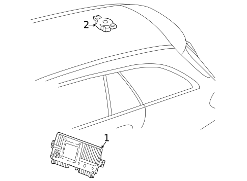 Electrical Components for 2021 Mercedes-Benz GLE350 #4