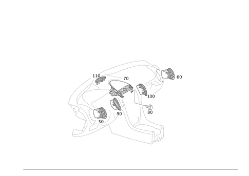 Air Ducting for 2010 Mercedes-Benz SLK300 #0