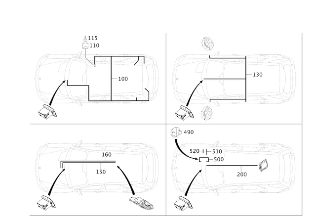 1648270039 - Special Equipment: Cap for Mercedes-Benz: C250, C300, C350, E550, GL320, GL550, GLK350, ML320, ML350, ML450, ML500, ML550, ML63 AMG, R320, R350, R500 Image image