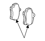 99635293091 - : Disc Brake Pad Set for Porsche: 911 Image