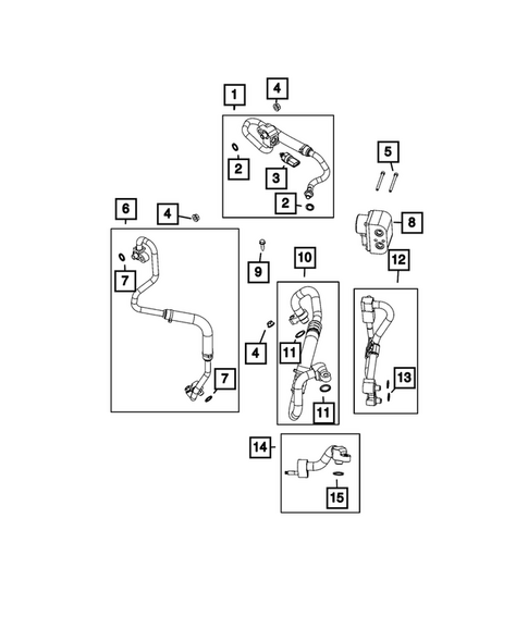 Air Conditioner and Heater Plumbing for 2025 Jeep Wagoneer S #0