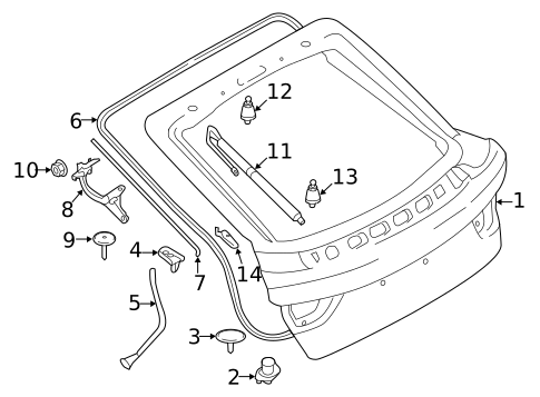 Gate & Hardware for 2018 BMW 330i GT xDrive #0