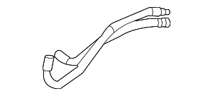 NK4Z18N344C - HVAC: Heater Hose for Ford Image