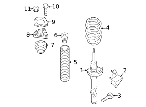 Struts & Components for 2014 Mazda 5 #0
