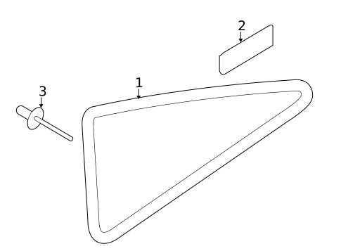 Glass & Hardware for 2014 Audi TTS Quattro #0