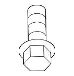 30622904 - Body: Upper Hinge Bolt for Volvo: C40 Recharge, EC40, EX90, S60, S90, V60, V60 Cross Country, V90, V90 Cross Country, XC40, XC40 Recharge, XC60, XC90 Image