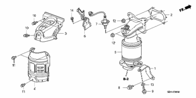 Converter for 2010 Honda CR-V #0