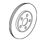 XR858224 - Brakes: Rotor for Jaguar Image