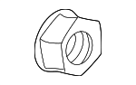 C2P12731 - Brakes: Axle Nut for Jaguar Image