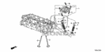 14620RB1010 - Engine: ARM ASSY., ROCKER for Honda Image