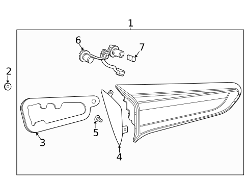 Tail Lamps for 2025 Buick Encore GX #3