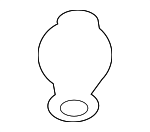 74175SJA000 - Body: Hood Bumper for Honda: Accord, Civic, CR-V Image