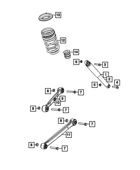 Rear Suspension and Cradle for 2026 Jeep Gladiator #0
