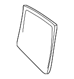 87640AT502 - Body: Seat Back Panel for Infiniti Image