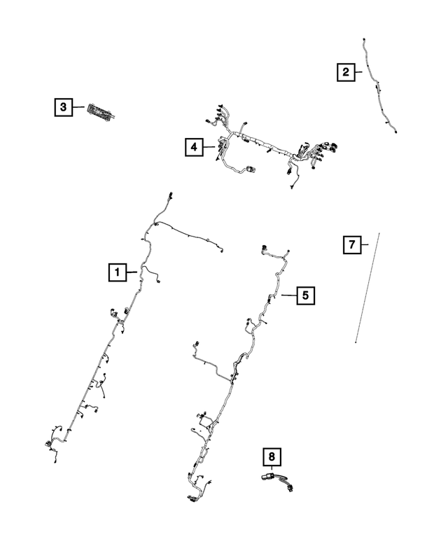 68385193AE - Electrical: Chassis Wiring for Mopar Image