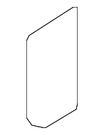 KK3Z2829397AA - Body: Body Trim Molding for Ford Image