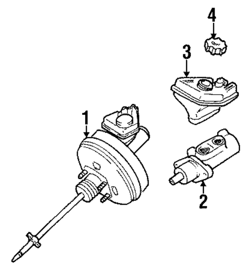 Hydraulic System for 1999 Mercury Cougar #0