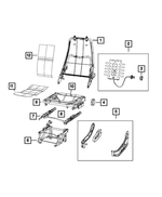 5SF74LXBAA - Interior Trim: Lumbar Knob for Mopar Image