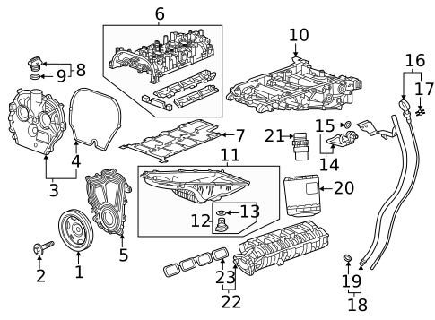Hardware, Fasteners & Fittings for 2022 Cadillac CT4 #0