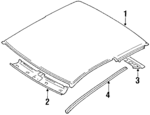 6511160B10 - Body: Roof Panel for Suzuki Image