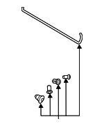 8R0898025 - Body: Hardware Kit for Volkswagen: Eos, Golf R, Passat Image