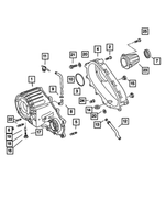 5080218AA - Transfer Case Model 243 [DH5]: Magnet for Chrysler: Aspen | Dodge: Dakota, Durango, Ram 1500 | Jeep: Liberty, Wrangler, Wrangler JK | Ram: 1500, Dakota Image