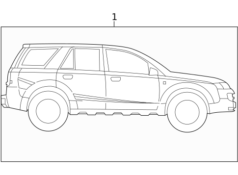 Stripe Tape for 2002 Saturn Vue #1