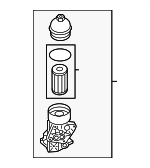 263103CAA0 - : Oil Filter for Kia: Sedona, Sorento Image