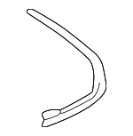 3B5853346A7Z7 - Body: Molding for Volkswagen: Passat Image