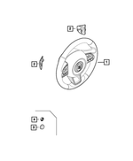 6510584AA - Steering: Nut for Mopar Image