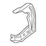 631404Y900 - Body: Fender Bracket for Nissan Image