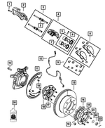 Disc Brake Pad Spring Kit