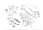 2047510297 - Trunk Lid: Parts Kit, Interm. Layer for Mercedes-Benz: C250, C300, C350, C63 AMG, CLA250, CLS400, CLS550, CLS63 AMG, CLS63 AMG S, E250, E350, E400, E550, E63 AMG Image