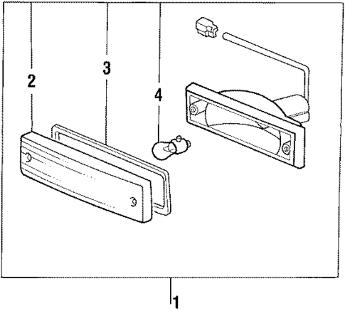 Signal Lamps for 1987 Acura Integra #0