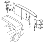 F1KY5441680A - Body: Spoiler for Ford Image