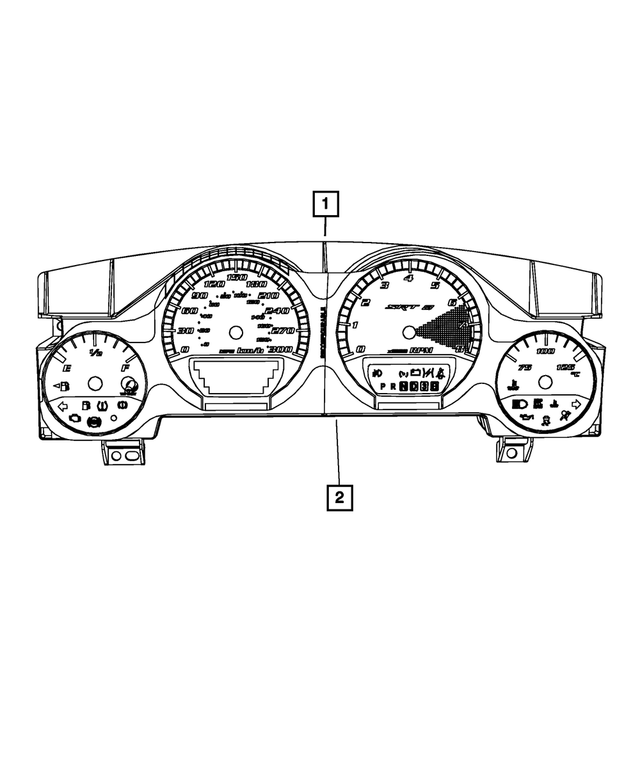 5172650AG - Electrical: Instrument Panel Cluster for Mopar Image