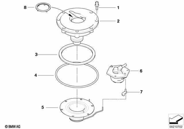 16112347148 - : Safety Valve for BMW-Motorrad Image