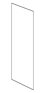 F2UZ15268B78A - Body: Upper Hinge Seal for Ford: E-150, E-250, E-350 Super Duty Image