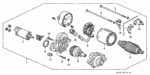 31204P0A004 - : Gear Assembly for Honda Image
