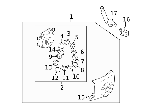 Automatic Temperature Controls for 2014 Nissan Cube #1