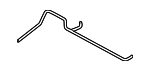98660B8010 - Body: Washer Hose for Hyundai: Santa Fe, Santa Fe Sport, Santa Fe XL Image