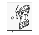 213502S050 - Engine: Front Cover for Kia: K5, Sorento, Sportage Image