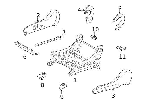 Tracks & Components for 2005 Toyota Land Cruiser #2
