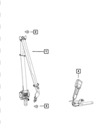 1SG571R5AJ - Restraints: Front Seat Belt, Left for Mopar Image
