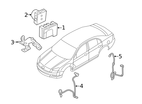 Sensors for 2011 Lincoln MKZ #0