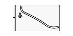 864353M000 - Body: Front Weather-strip for Hyundai Image