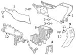 11570498 - Body: Side Panel Bolt for GM Image