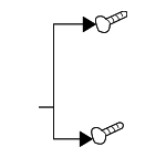 90014313401 - Body: License Bracket Screw for Porsche Image
